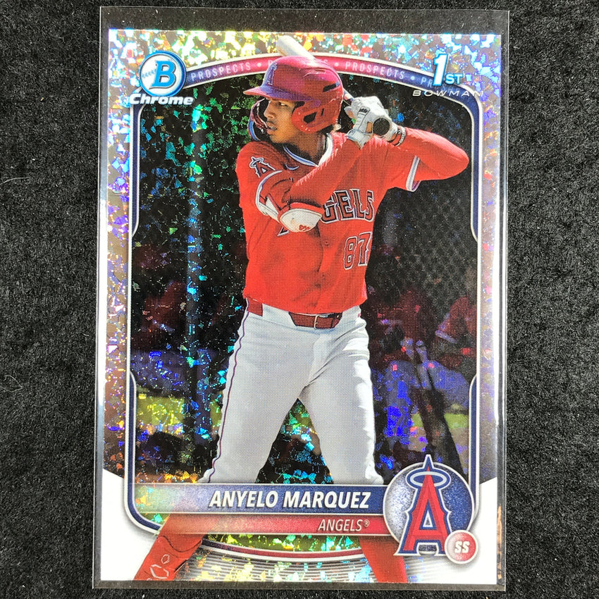 2025 Bowman Chrome ANYELO MARQUEZ Prospect 1st Bowman Mini-Diamond #201