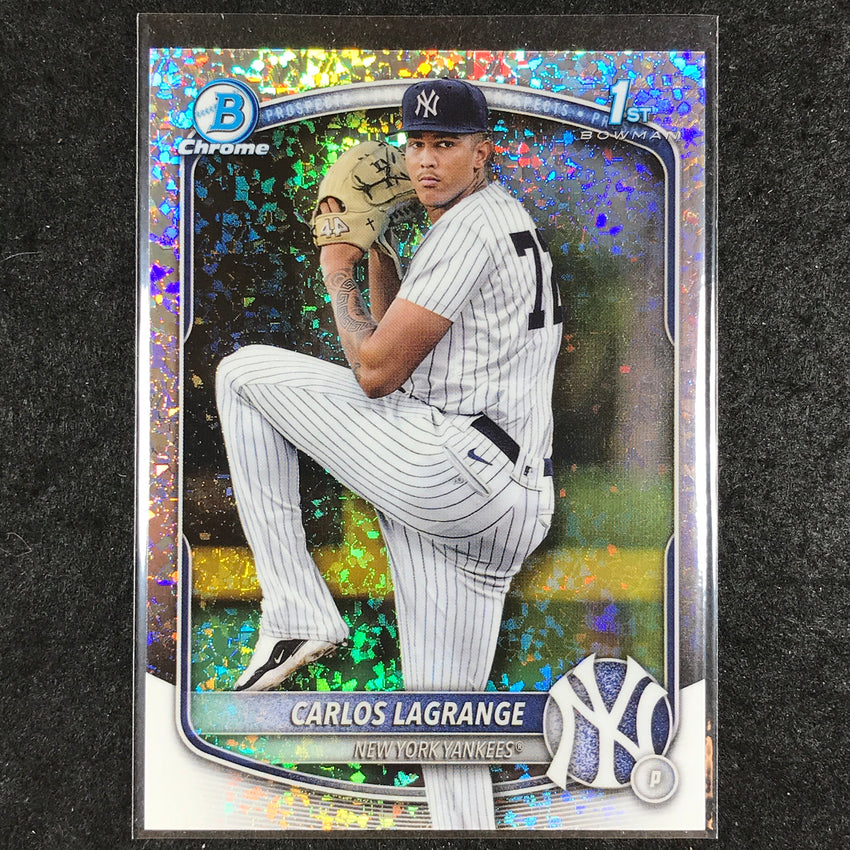 2025 Bowman Chrome CARLOS LAGRANGE Prospect 1st Bowman Mini-Diamond #202