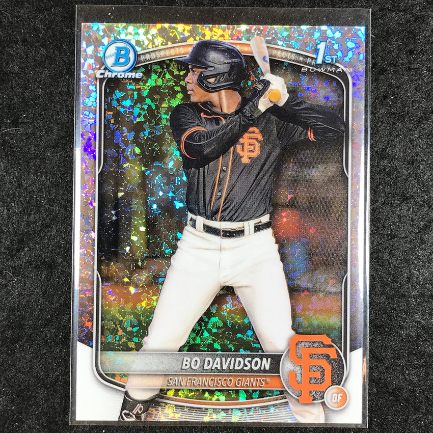 2025 Bowman Chrome BO DAVIDSON Prospect 1st Bowman Mini-Diamond #206