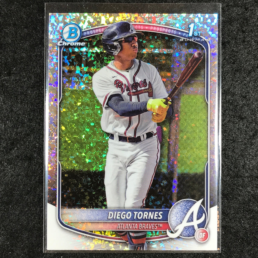 2025 Bowman Chrome DIEGO TORNES Prospect 1st Bowman Mini-Diamond #214