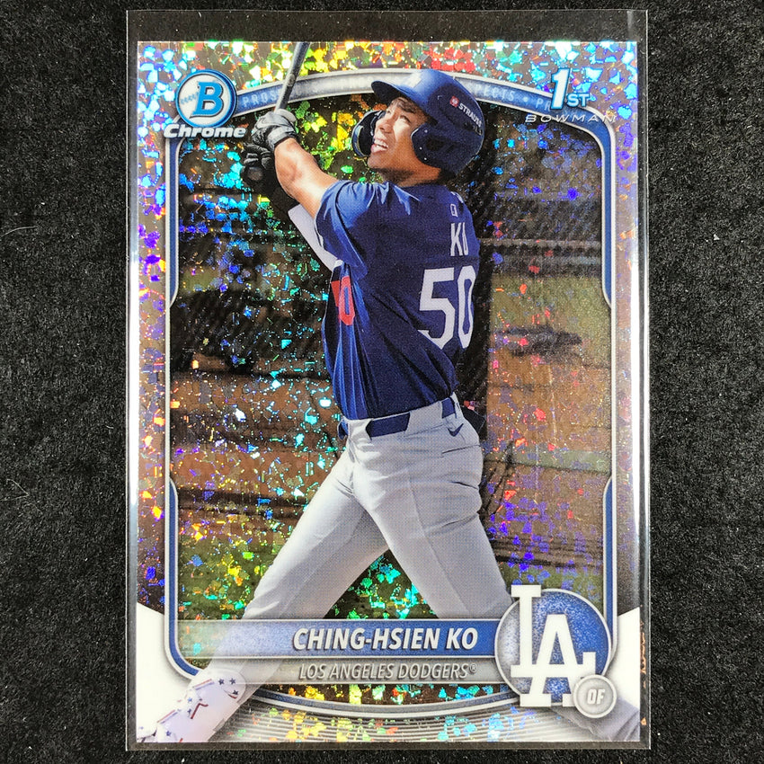 2025 Bowman Chrome CHING-HSIEN KO Prospect 1st Bowman Mini-Diamond #224