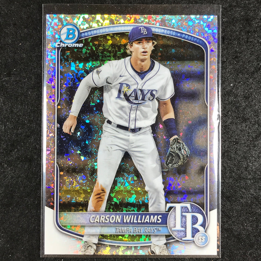 2025 Bowman Chrome CARSON WILLIAMS Prospect Mini-Diamond #234