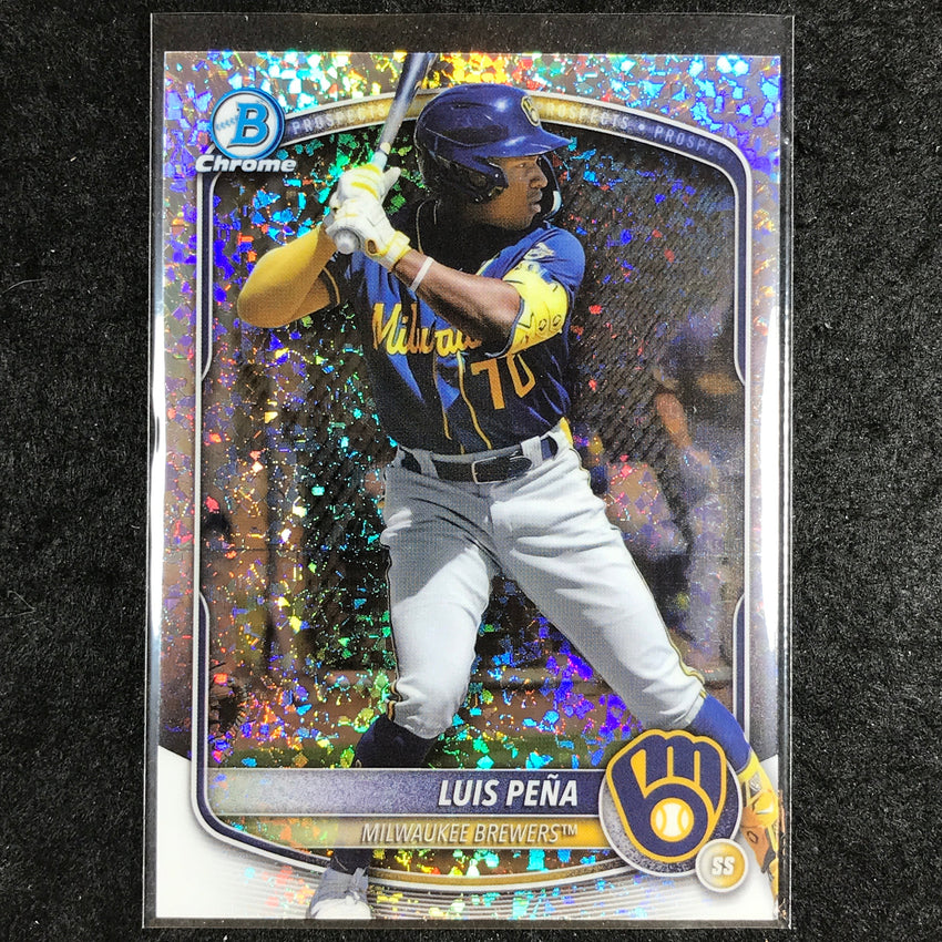 2025 Bowman Chrome LUIS PENA Prospect Mini-Diamond #239