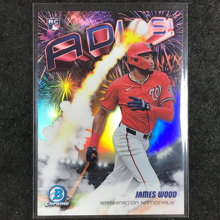 2025 Bowman Chrome JAMES WOOD Adios Rookie #4