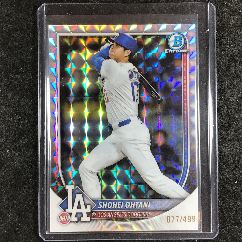 2025 Bowman Chrome SHOHEI OHTANI Base Geometric 77/499 #17