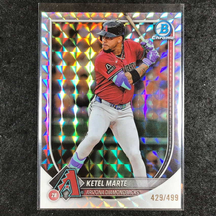 2025 Bowman Chrome KETEL MARTE Base Geometric 429/499 #51