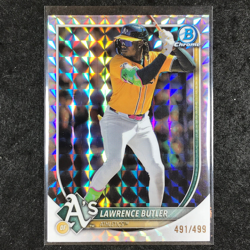 2025 Bowman Chrome LAWRENCE BUTLER Base Geometric 491/499 #65