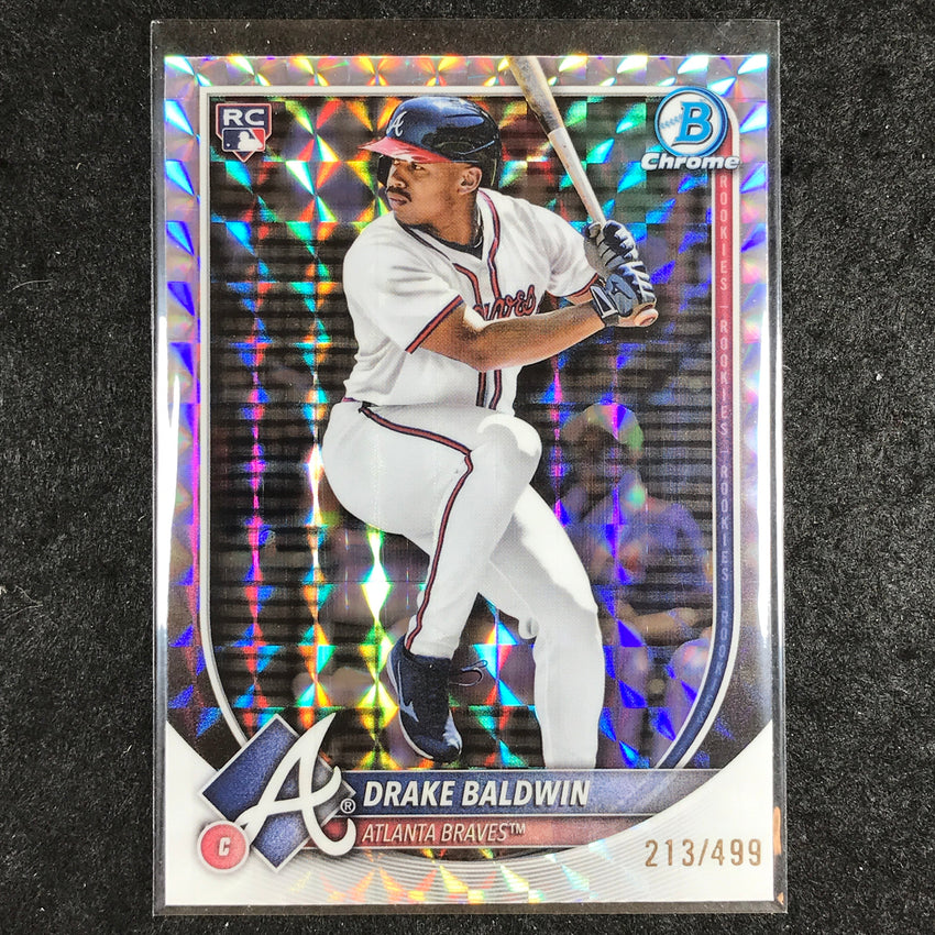 2025 Bowman Chrome DRAKE BALDWIN Rookie Base Geometric 213/499 #75