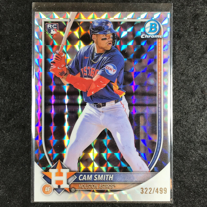 2025 Bowman Chrome CAM SMITH Rookie Base Geometric 322/499 #77