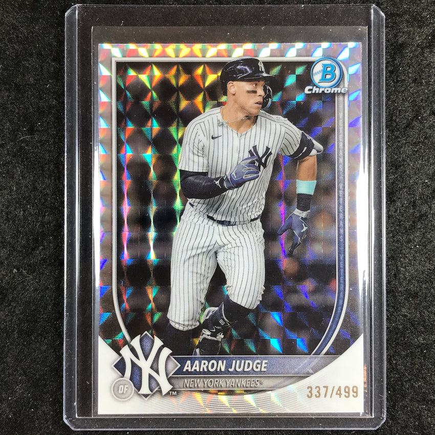 2025 Bowman Chrome AARON JUDGE Base Geometric 337/499 #99