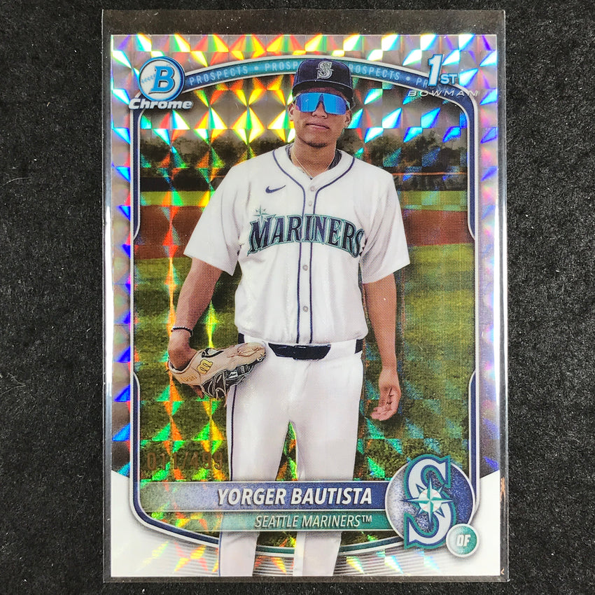 2025 Bowman Chrome YORGER BAUTISTA Prospect 1st Bowman Geometric 11/499 #194
