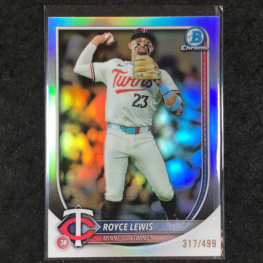 2025 Bowman Chrome ROYCE LEWIS Base Refractor 317/499 #97