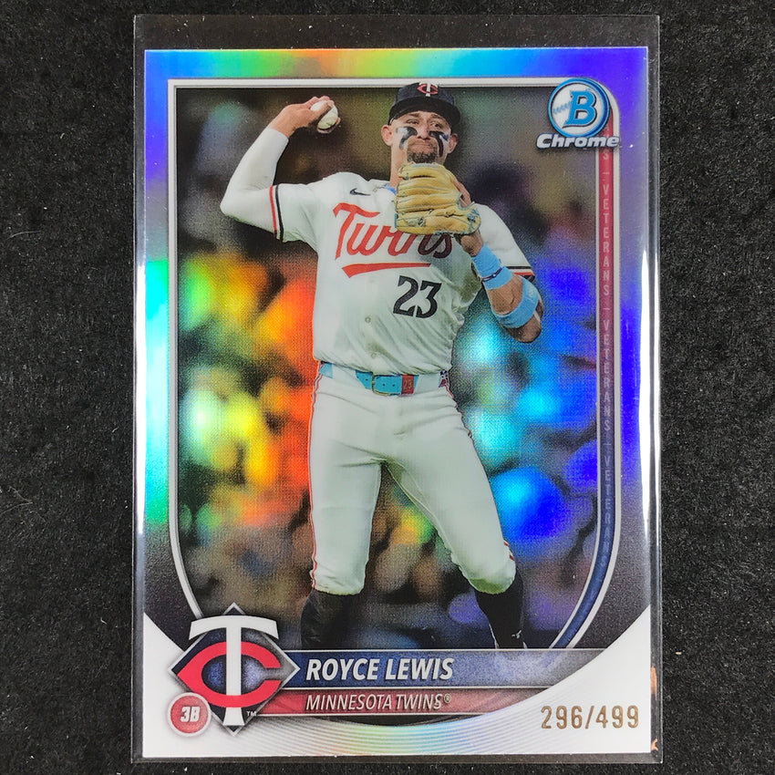 2025 Bowman Chrome ROYCE LEWIS Base Refractor 296/499 #97