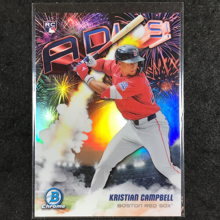 2025 Bowman Chrome KRISTIAN CAMPBELL Adios Rookie #8