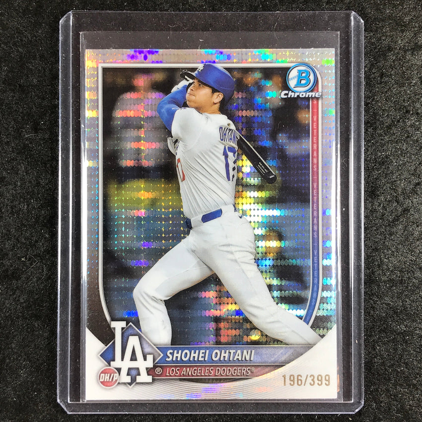 2025 Bowman Chrome SHOHEI OHTANI Base Pulsar 196/399 #17