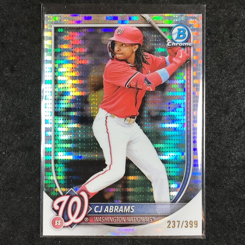 2025 Bowman Chrome CJ ABRAMS Base Pulsar 237/399 #20