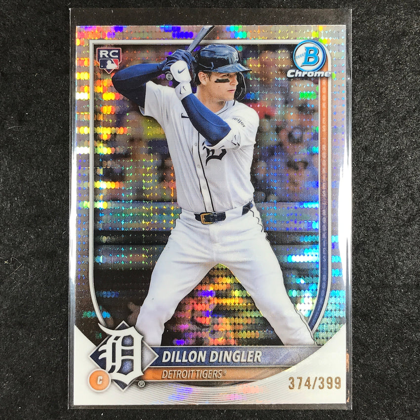 2025 Bowman Chrome DILLON DINGLER Rookie Base Pulsar 374/399 #41
