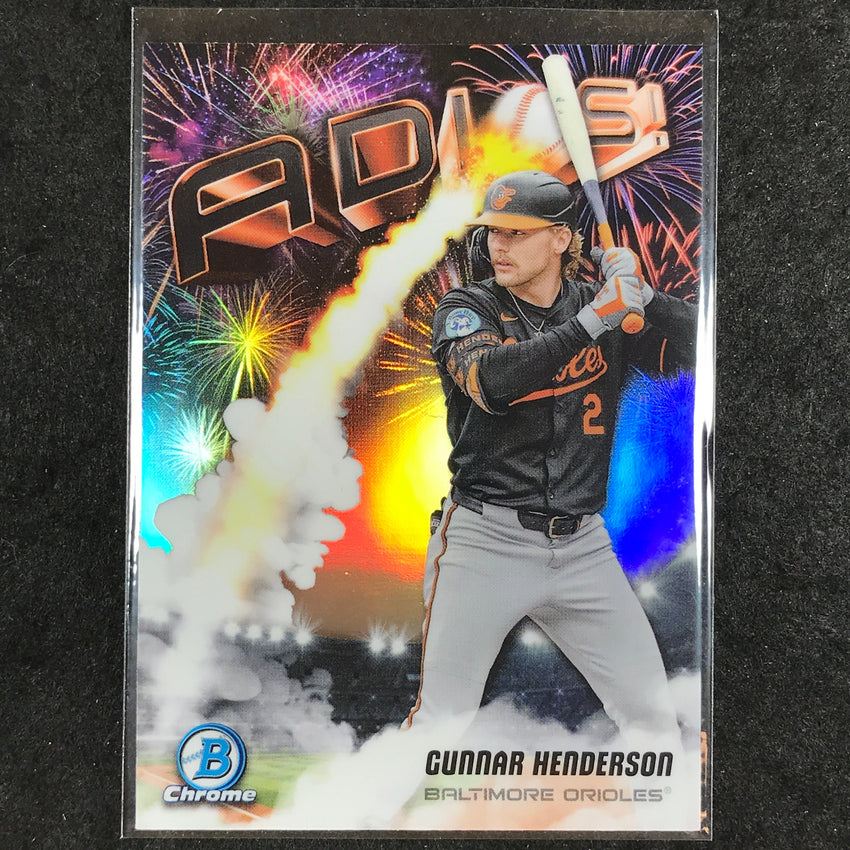 2025 Bowman Chrome GUNNAR HENDERSON Adios #9