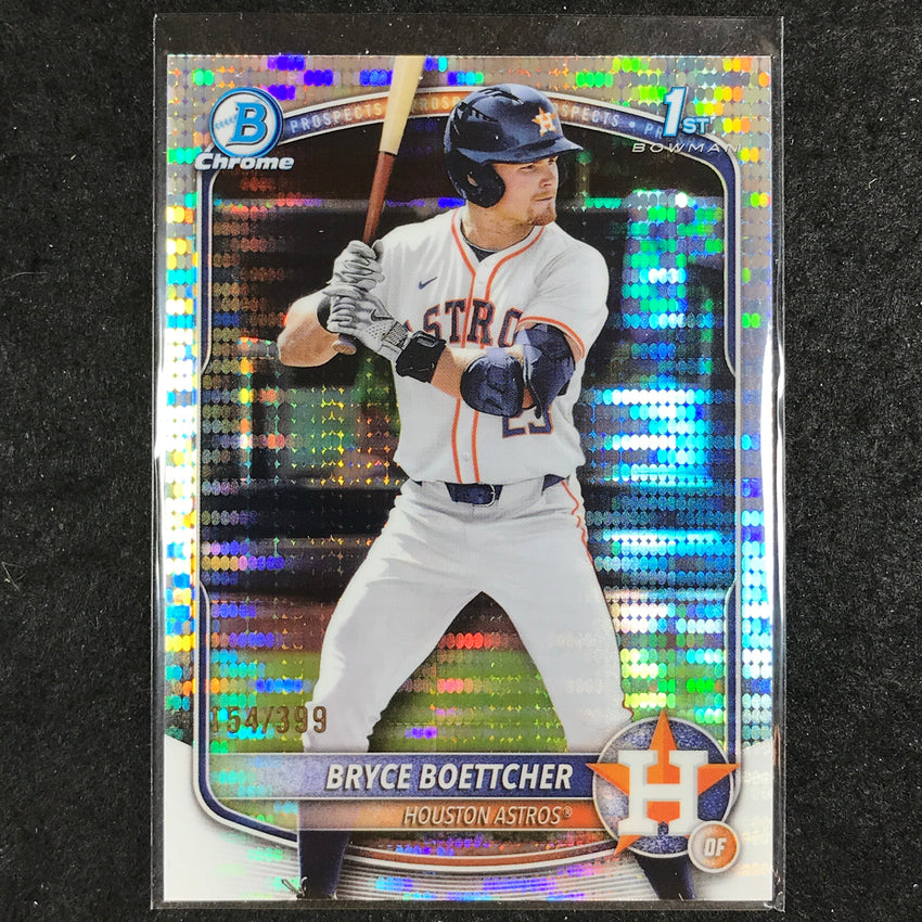 2025 Bowman Chrome BRYCE BOETTCHER Prospect 1st Bowman Pulsar 154/399 #243