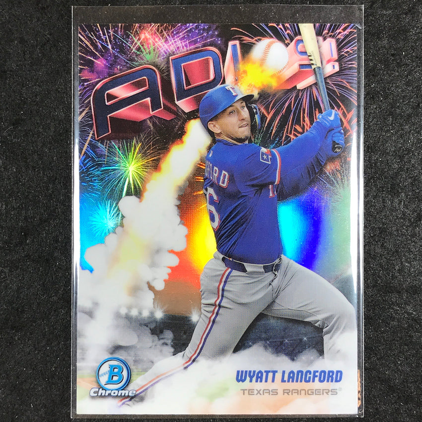 2025 Bowman Chrome WYATT LANGFORD Adios #11