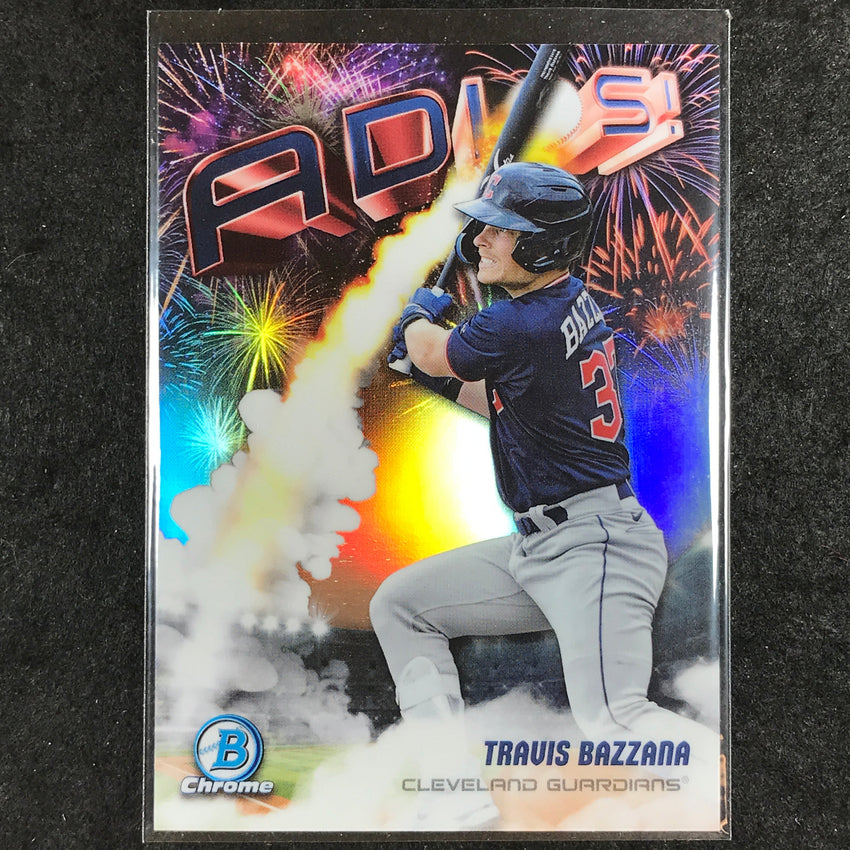 2025 Bowman Chrome TRAVIS BAZZANA Adios #12