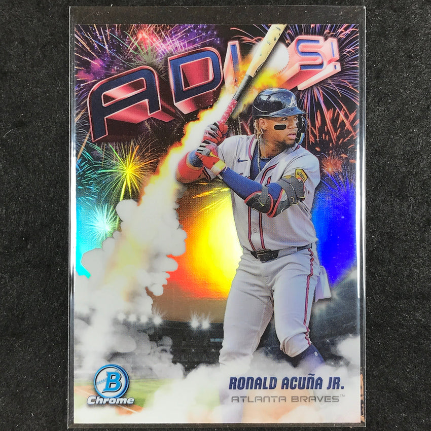 2025 Bowman Chrome RONALD ACUNA JR. Adios #14