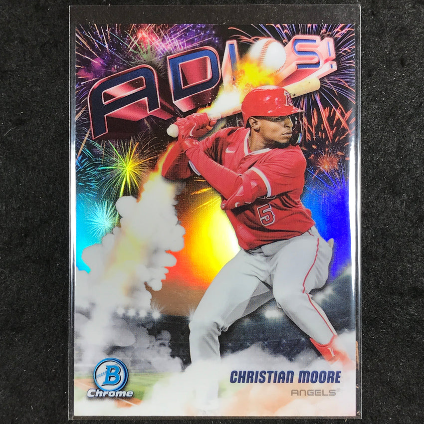 2025 Bowman Chrome CHRISTIAN MOORE Adios #19