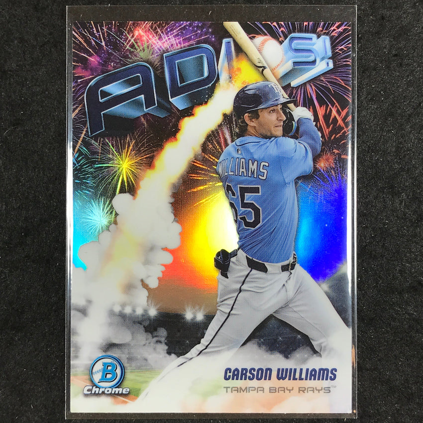 2025 Bowman Chrome CARSON WILLIAMS Adios #21