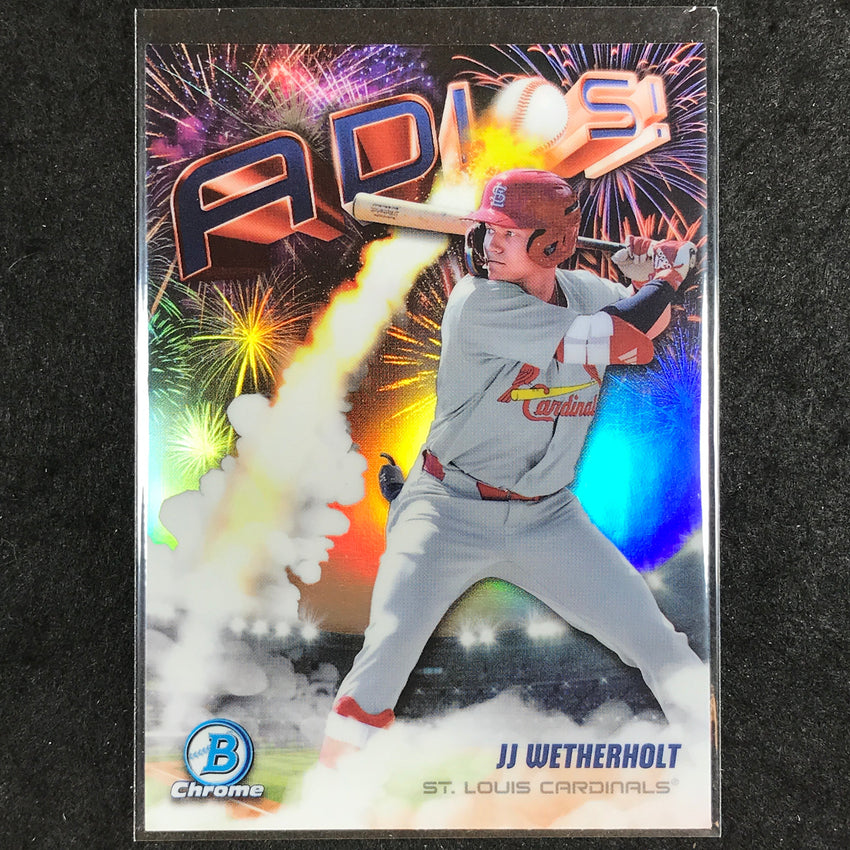 2025 Bowman Chrome JJ WETHERHOLT Adios #24