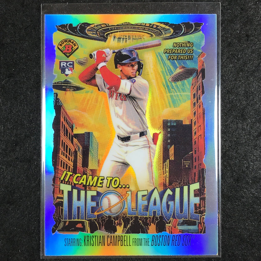 2025 Bowman Chrome KRISTIAN CAMPBELL It Came to the League Rookie #3