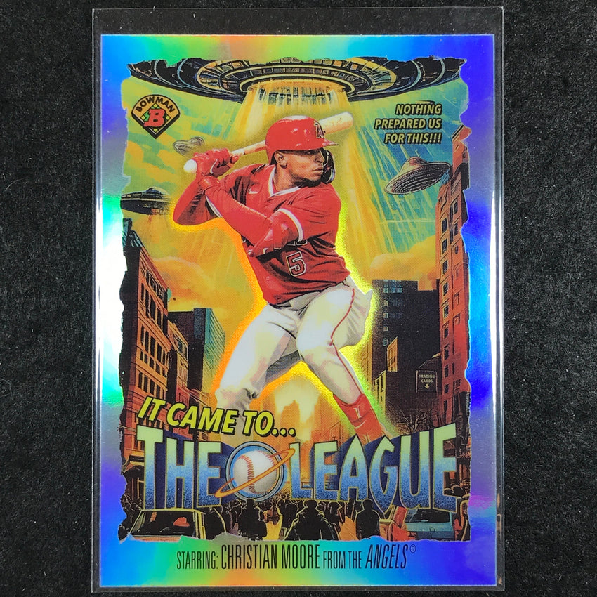 2025 Bowman Chrome CHRISTIAN MOORE It Came to the League #6