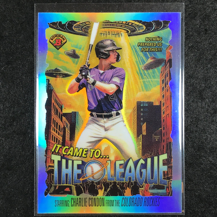 2025 Bowman Chrome CHARLIE CONDON It Came to the League #7