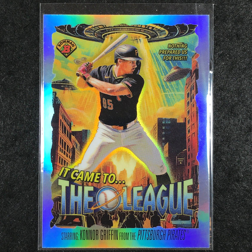 2025 Bowman Chrome KONNOR GRIFFIN It Came to the League #8