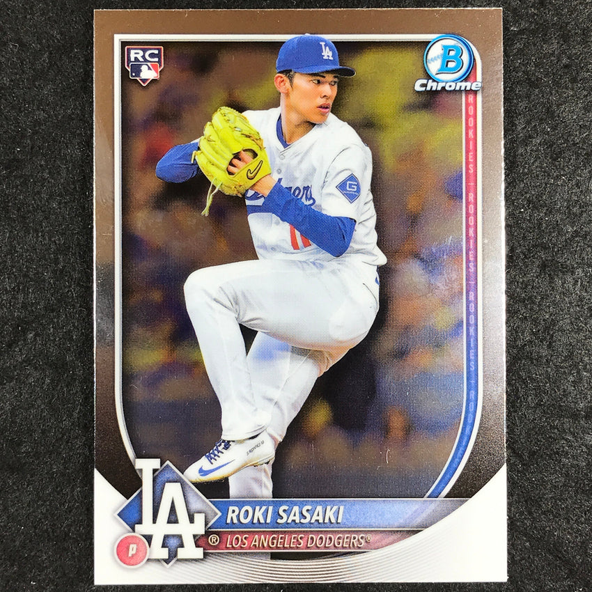 2025 Bowman Chrome ROKI SASAKI Rookie Base #12