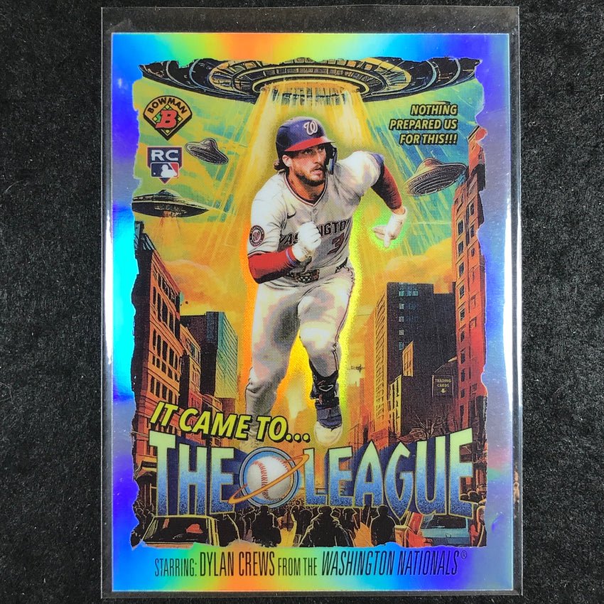 2025 Bowman Chrome DYLAN CREWS It Came to the League Rookie #13