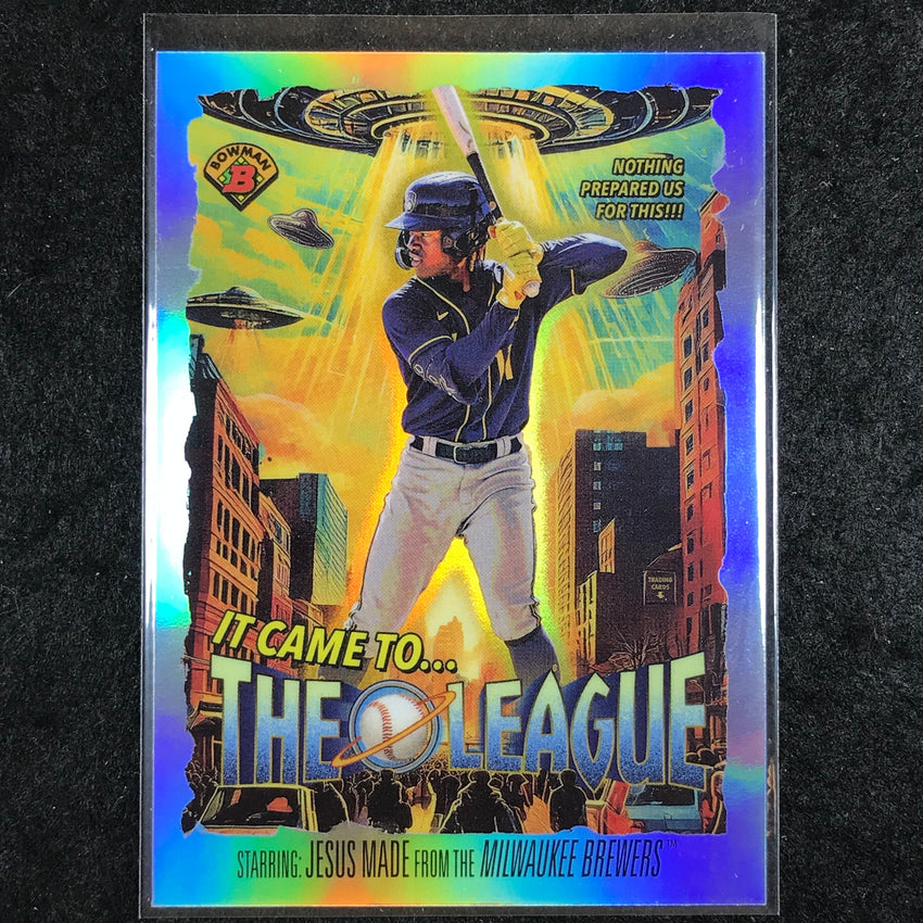 2025 Bowman Chrome JESUS MADE It Came to the League #14