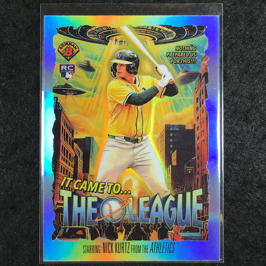 2025 Bowman Chrome NICK KURTZ It Came to the League Rookie #16