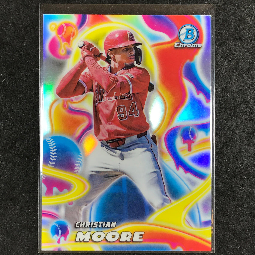 2025 Bowman Chrome CHRISTIAN MOORE Melt Mashers #3