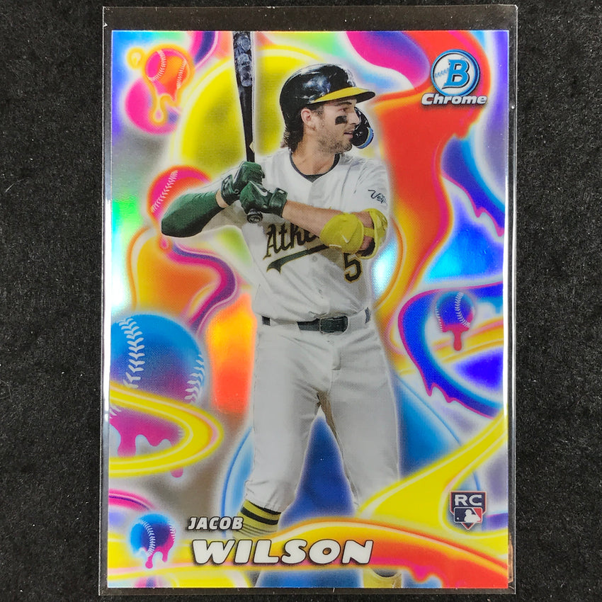 2025 Bowman Chrome JACOB WILSON Melt Mashers Rookie #7