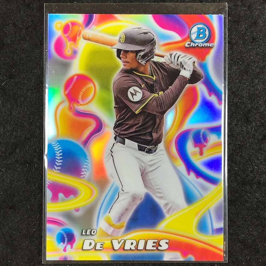 2025 Bowman Chrome LEO DE VRIES Melt Mashers #8
