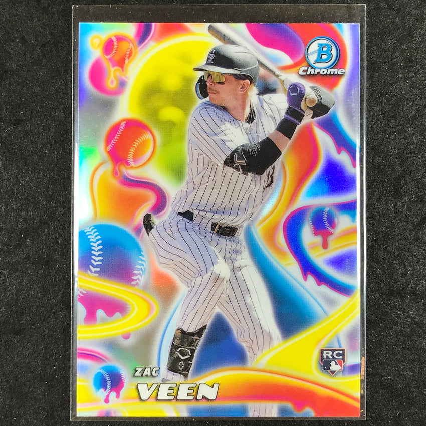 2025 Bowman Chrome ZAC VEEN Melt Mashers Rookie #10