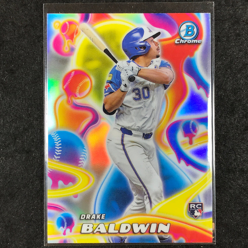 2025 Bowman Chrome DRAKE BALDWIN Melt Mashers Rookie #19