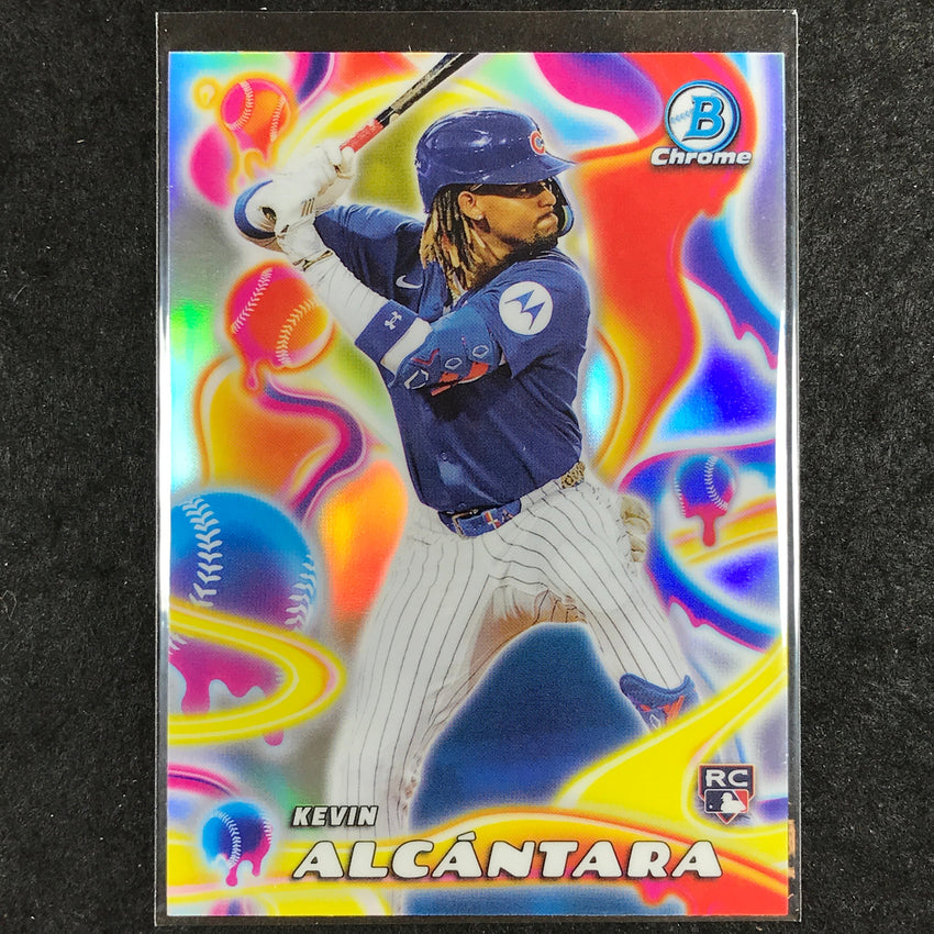 2025 Bowman Chrome KEVIN ALCANTARA Melt Mashers Rookie #21