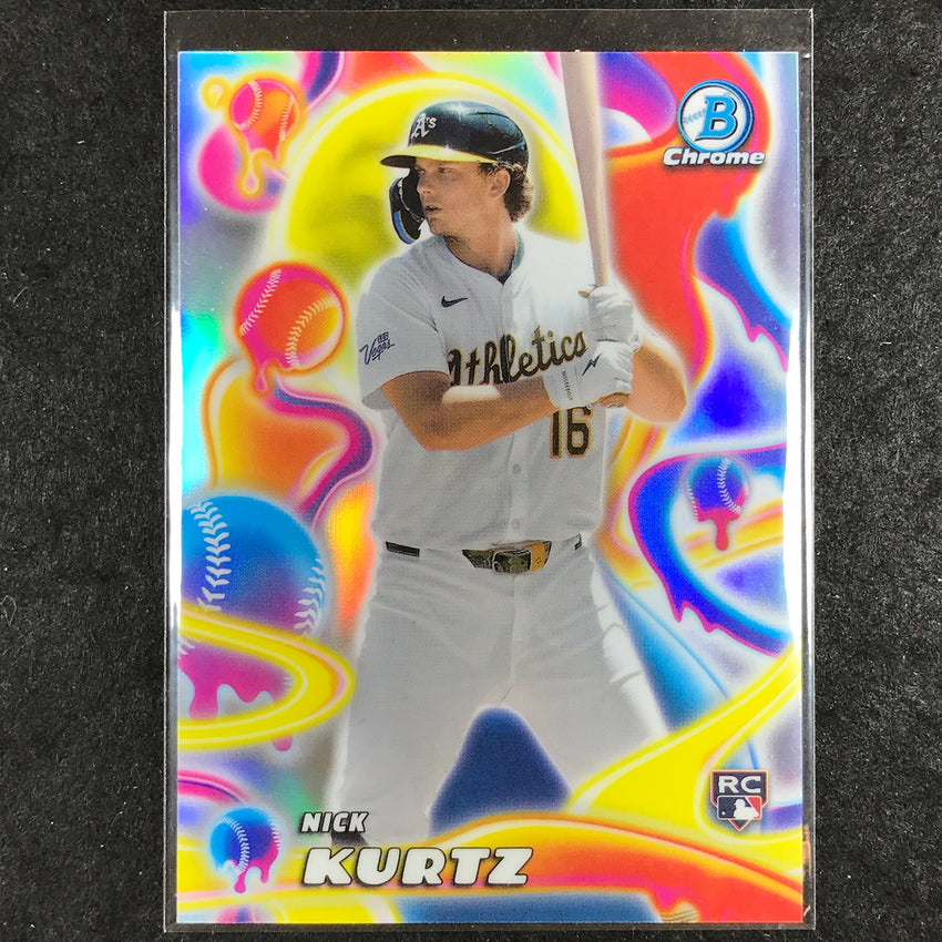 2025 Bowman Chrome NICK KURTZ Melt Mashers Rookie #25