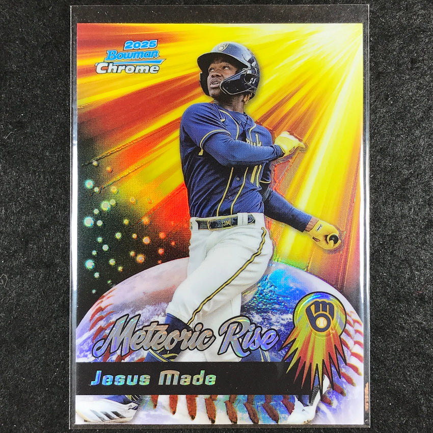 2025 Bowman Chrome JESUS MADE Meteoric Rise #3