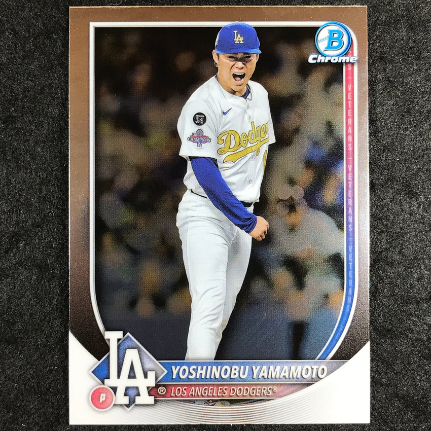 2025 Bowman Chrome YOSHINOBU YAMAMOTO Base #76