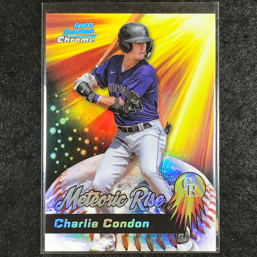 2025 Bowman Chrome CHARLIE CONDON Meteoric Rise #8