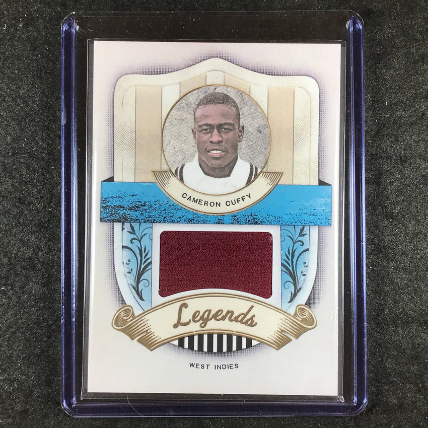 2024 Futera Vintage Cricket CAMERON CUFFY Legends Memorabilia Relic Bronze 5/9
