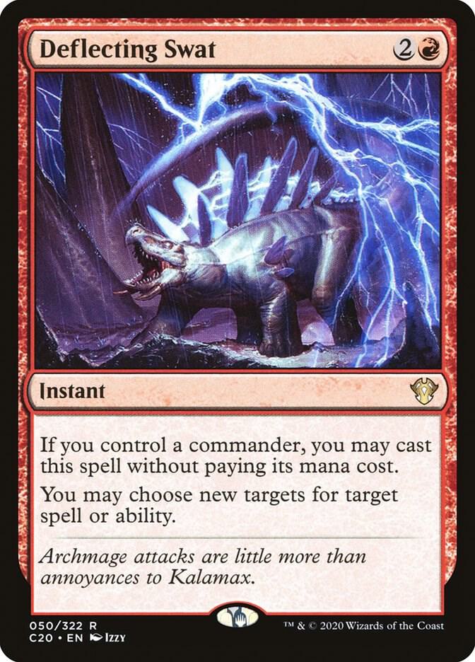 Deflecting Swat - #214 - Rare Commander Masters