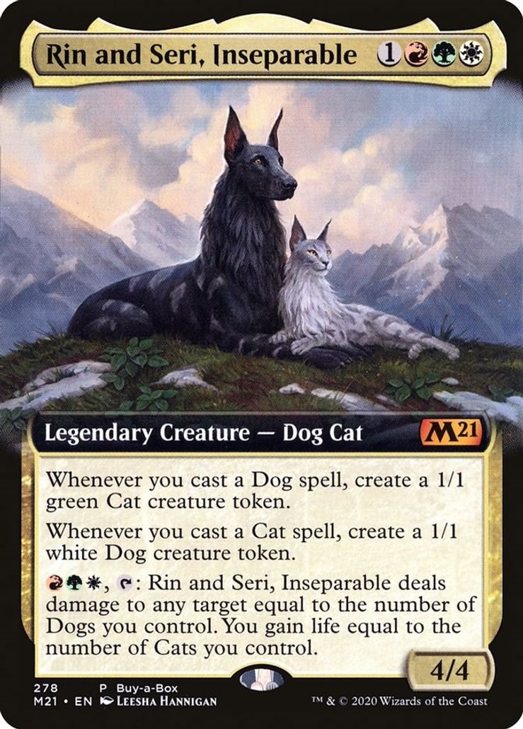 Rin And Seri Inseparable - 278 - Mythic Core Set 2021 Buy-a-box Promo